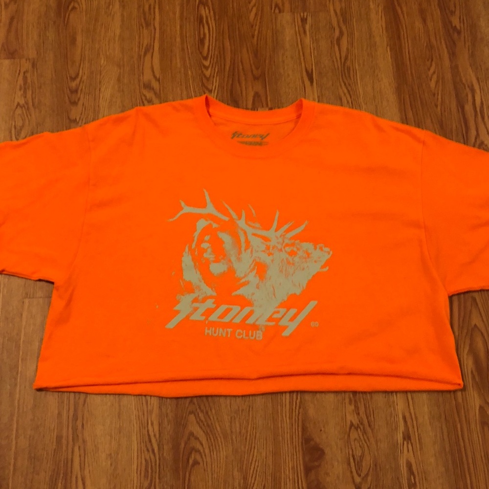 Post Malone Stoney Buck Hunt Club Crop T-Shirt